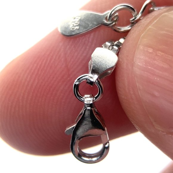 Peridot 3.61ct Platinum Finish Solid 925 Sterling Silver Bracelet - Picture 6 of 6